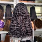Vietnam Raw Hair SDD Burmese Curly 5X5 Lace Wig 2