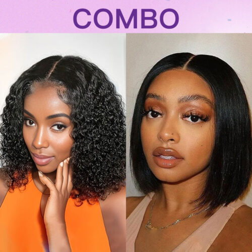 Peruvian Double Drawn Piano Color 13x4 Lace Full Frontal Wig photo review