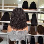 2026 New Vietnam Raw Hair SDD Layer Pixie Baby Curls 13x4 Lace Bob Wig 4