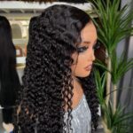Vietnam Raw Hair SDD Burmese Curly 5X5 Lace Wig 3