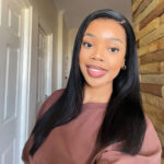 Influencer Pick ! Peruvian Double Drawn Lace 13x4 Full Frontal Bob Straight Wig 1