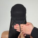 PRE-ORDER Anne Rose 40 Inch 4x4 Lace Wig – High Quality Glueless Wig with Adjustable Drawstring 5