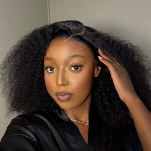Puseletso_phasha Influencer Pick! Double Drawn Jerry Curls Full Frontal Wig 16inch