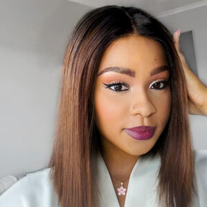 Influencer Pick! Vietnam Raw Hair SDD Bone Straight Ombre Brown T1B/4 Color Wig