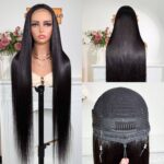 PRE-ORDER Anne Rose 40 Inch 4x4 Lace Wig – High Quality Glueless Wig with Adjustable Drawstring 1