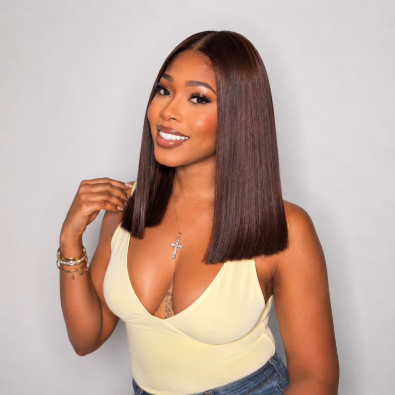 Anne Rose Chocolate Brown Bob Wig