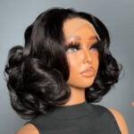 2026 New in Vietnam Raw Hair Glueless Loose Bouncy Short Wig 1