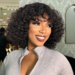 SPECIAL| Peruvian Human Hair Jerry Curly Fringe Bob Wig with Bangs 3